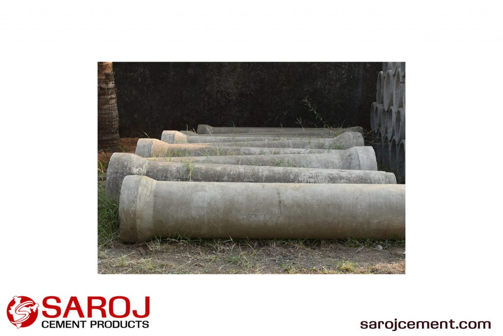 RCC HUME PIPE & HALF ROUND PIPE RCC Drainage Hole Cover SAroj Cement Building construction material suppliers in thane mumbai